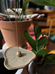 organic edge incense burner